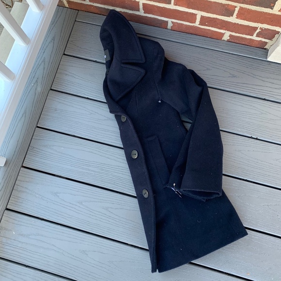 Fleurette Studio Classic Wool Blend Peacoat - Picture 10 of 15